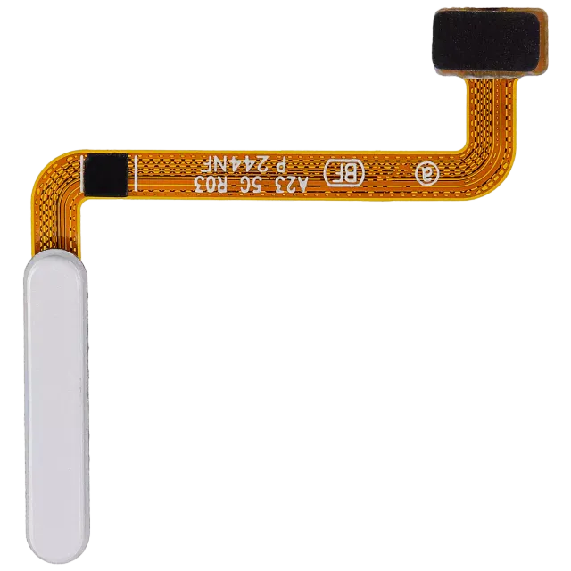Otisků prstů čtečka s flex kabelem pro Samsung Galaxy A23 5G (A236 / 2022) (bílá)