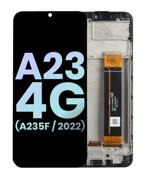LCD displej s rámečkem pro Samsung Galaxy A23 4G (A235F / 2022) (mezinárodní verze) (Service Pack) (všechny barvy)
