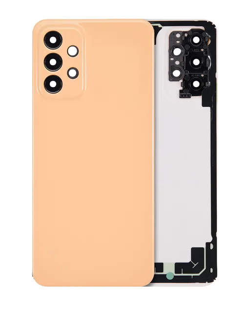 Zadní sklo pro Samsung Galaxy A23 (A235 / 2022) (Aftermarket Plus) (Peach)