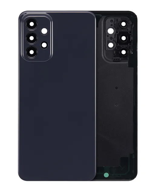 Zadní sklo pro Samsung Galaxy A23 (A235 / 2022) (Aftermarket Plus) (černá)