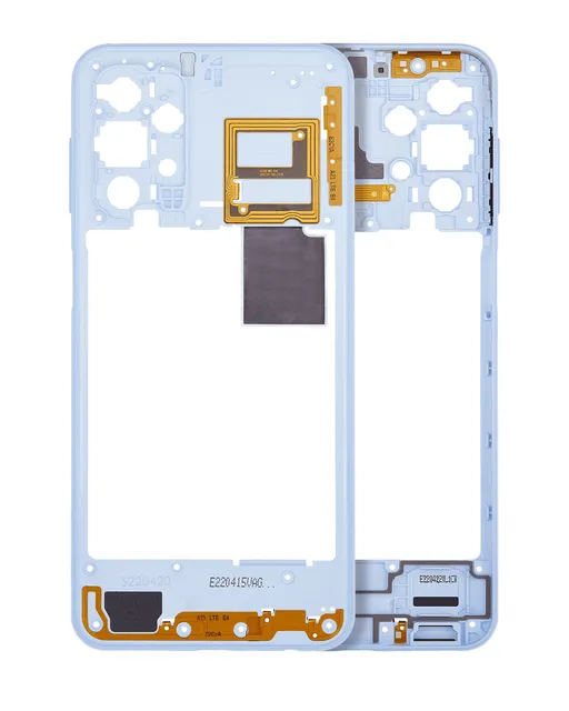 Střední rám (housing) pro Samsung Galaxy A23 (A235 / 2022) (modrá)