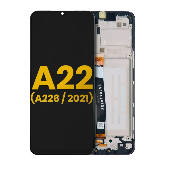 LCD displej s rámečkem pro Samsung Galaxy A22 5G (A226 / 2021) (repasovaný) (všechny barvy)