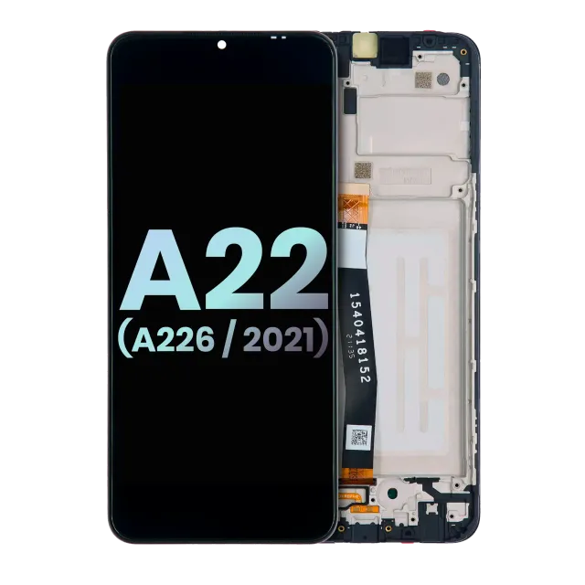 LCD displej s rámečkem pro Samsung Galaxy A22 5G (A226 / 2021) (Service Pack) (všechny barvy)