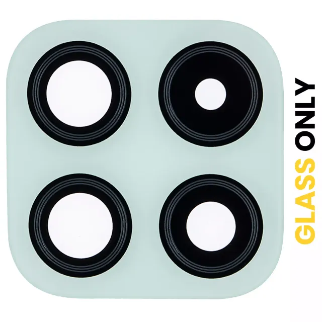 Sklíčko zadní kamery (jen sklo) s lepením pro Samsung Galaxy A22 5G (A226 / 2021) (Mint)
