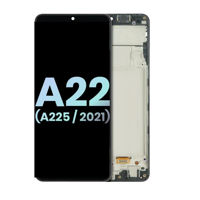 OLED displej s rámečkem pro Samsung Galaxy A22 4G (A225 / 2021) (Service Pack) (všechny barvy)