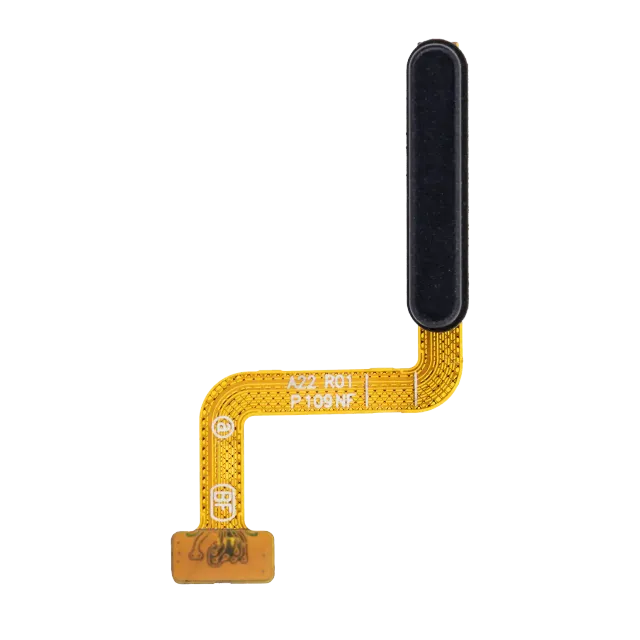 Otisků prstů čtečka s flex kabelem pro Samsung Galaxy A22 4G (A225 / 2021) (černá)