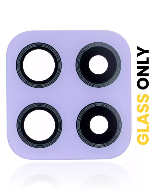 Sklíčko zadní kamery (jen sklo) s lepením pro Samsung Galaxy A22 4G (A225 / 2021) (Violet)