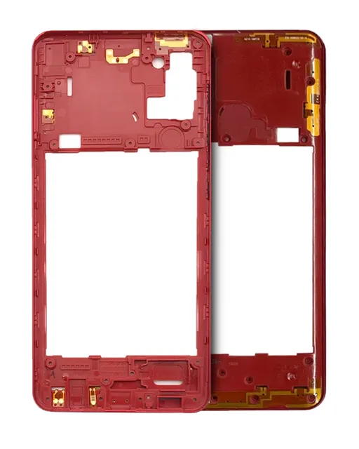 Střední rám (housing) pro Samsung Galaxy A21S (A217 / 2020) (červená)