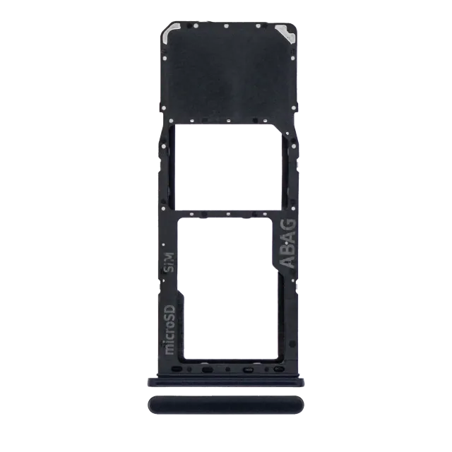 SIM šuplík (jedna SIM) pro Samsung Galaxy A21S (A217 / 2020) (černá)
