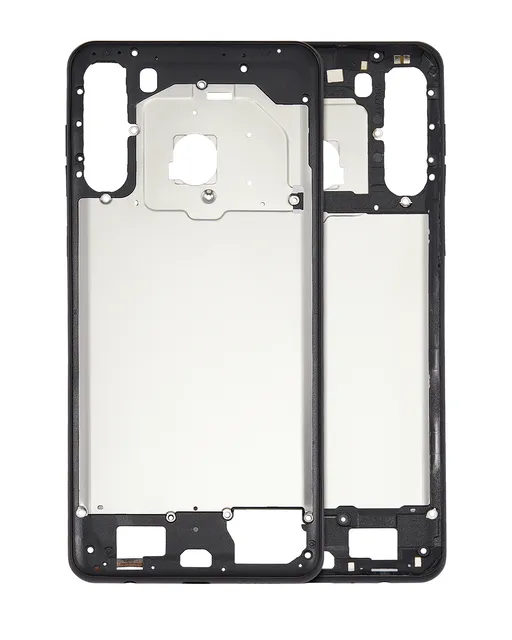 Střední rám (housing) pro Samsung Galaxy A21 (A215 / 2020) (černá)