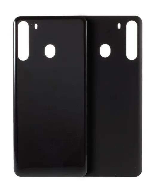 Zadní sklo pro Samsung Galaxy A21 (A215 / 2020) (Service Pack) (černá)