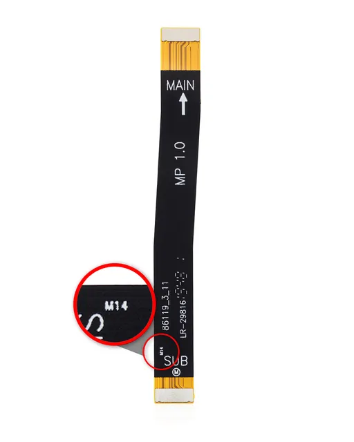 Flex kabel hlavní deska pro Samsung Galaxy A20s (A207 / 2019) (M14) (US verze)