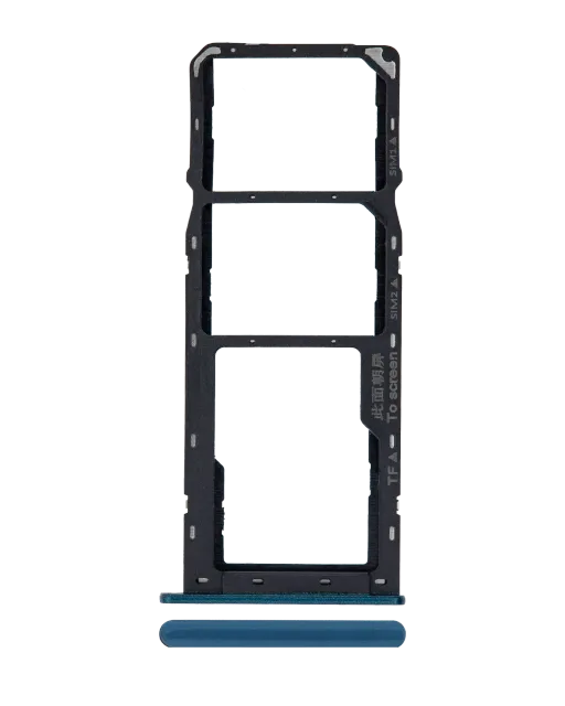 SIM šuplík (dvě SIM) pro Samsung Galaxy A10s (A107 / 2019) / A20s (A207 / 2019) (zelená)