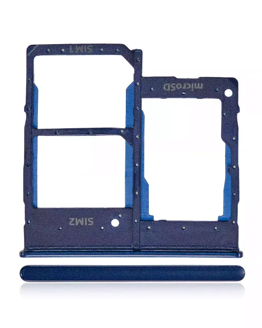 SIM šuplík (dvě SIM) pro Samsung Galaxy A20E (A202 / 2019) (modrá)