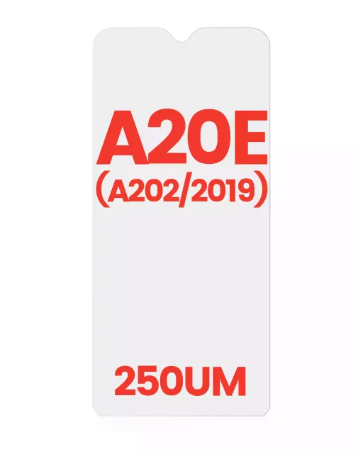 OCA lepicí vrstva pro Samsung Galaxy A20E (A202 / 2019) (balení 10 ks) (250um)