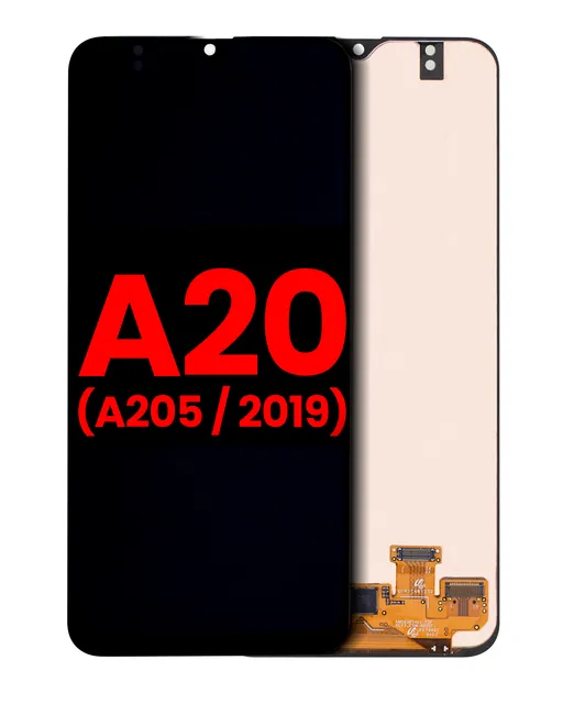 OLED displej bez rámečku pro Samsung Galaxy A20 (A205 / 2019) (All Models) (Aftermarket Plus) (všechny barvy)