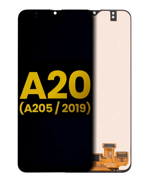 OLED displej bez rámečku pro Samsung Galaxy A20 (A205 / 2019) (All Models) (repasovaný) (všechny barvy)