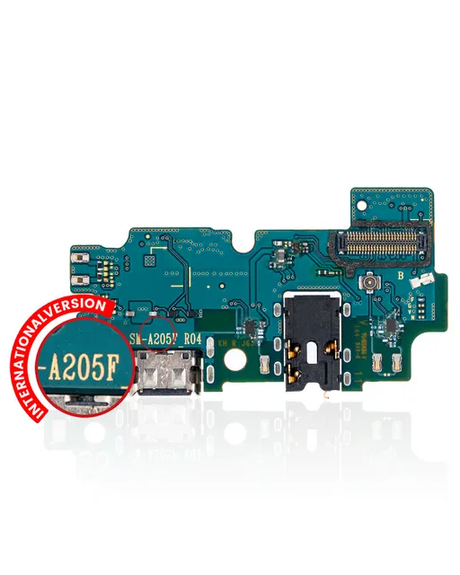 Nabíjecí konektor s deskou pro Samsung Galaxy A20 (A205 / 2019) (mezinárodní verze) (Premium)