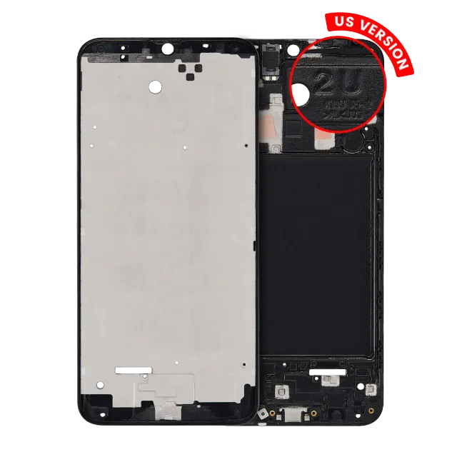 Rámeček LCD displeje pro Samsung Galaxy A20 (A205 / 2019) (US verze)