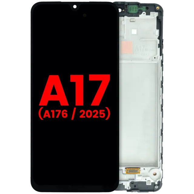 OLED displej s rámečkem pro Samsung Galaxy A17 5G (A176 / 2025) (Aftermarket Plus) (všechny barvy)