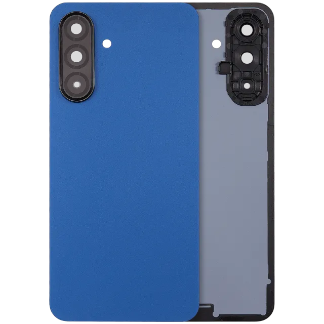 Zadní kryt se sklíčkem kamery pro Samsung Galaxy A17 5G (A176 / 2025) (bez loga) (Aftermarket Plus) (modrá)