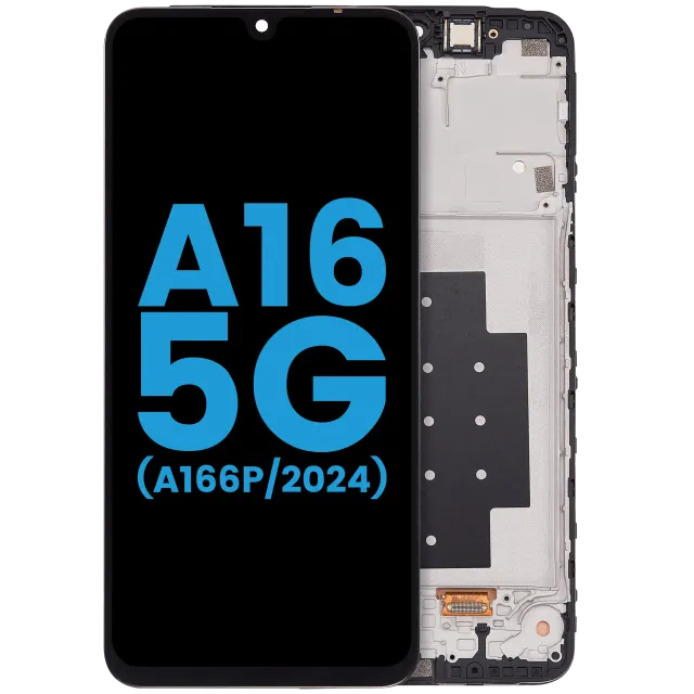 LCD displej s rámečkem pro Samsung Galaxy A16 5G (A166P / 2024) (International Dual SIM) (Aftermarket : Incell) (všechny barvy)