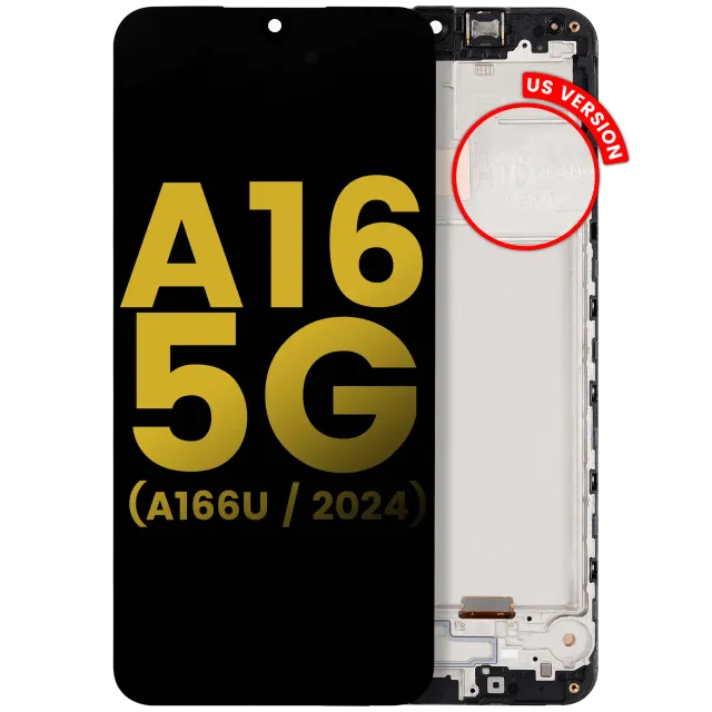 OLED displej s rámečkem pro Samsung Galaxy A16 5G (A166U / 2024) (US verze) (repasovaný) (všechny barvy)
