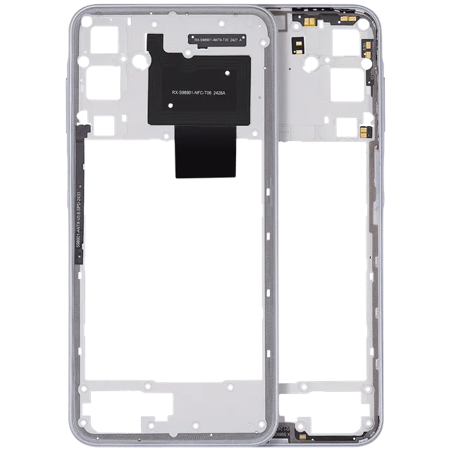 Střední rám (housing) pro Samsung Galaxy A16 5G (A166P / 2024) (Light Gray)