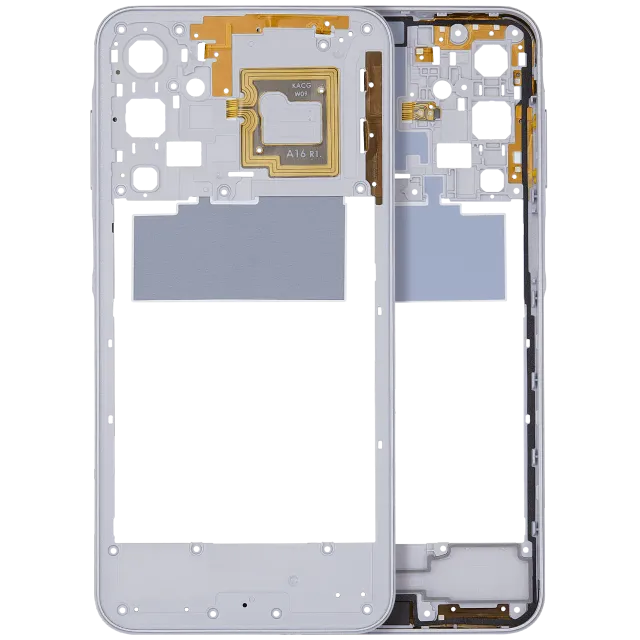 Střední rám (housing) pro Samsung Galaxy A16 5G (A166U / 2024) (US verze) (Light Gray)