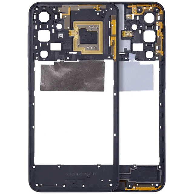 Střední rám (housing) pro Samsung Galaxy A16 5G (A166U / 2024) (US verze) (Blue Black)