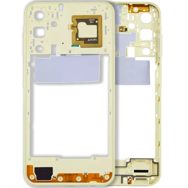 Střední rám (housing) pro Samsung Galaxy A15 5G (A156 / 2023) (Personality Yellow)
