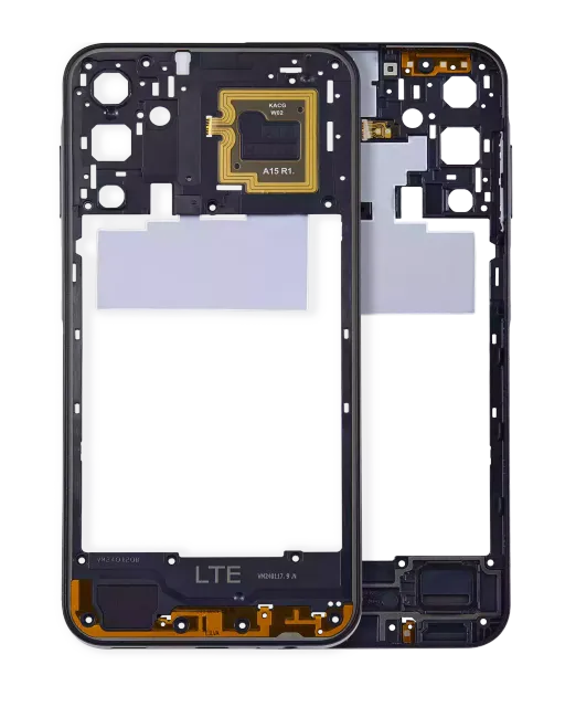 Střední rám (housing) pro Samsung Galaxy A15 5G (A156 / 2023) (Brave Black)