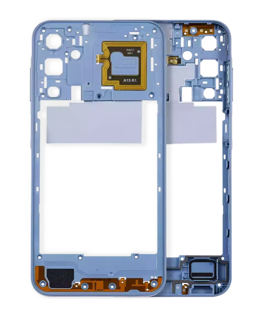 Střední rám (housing) pro Samsung Galaxy A15 5G (A156 / 2023) (Optimistic Blue)