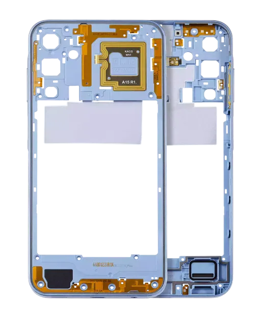 Střední rám (housing) pro Samsung Galaxy A15 (A155 / 2023) (Optimistic Blue)