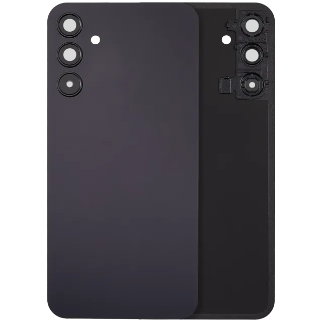 Zadní kryt se sklíčkem kamery pro Samsung Galaxy A15 5G (A156 / 2023) (bez loga) (Aftermarket Plus) (Brave Black)