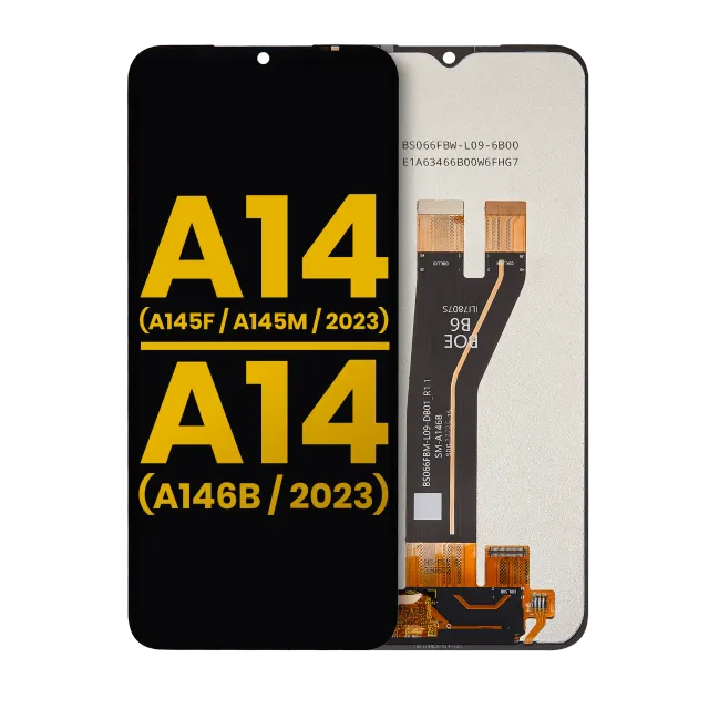 LCD displej bez rámečku pro Samsung Galaxy A14 4G (A145F / A145M / 2023) / A14 5G (A146B / 2023) (mezinárodní verze) (repasovaný) (všechny barvy)