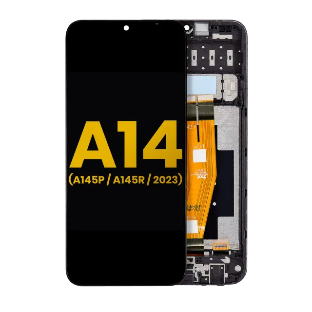 LCD displej s rámečkem pro Samsung Galaxy A14 4G (A145P / A145R / 2023) (repasovaný) (všechny barvy)