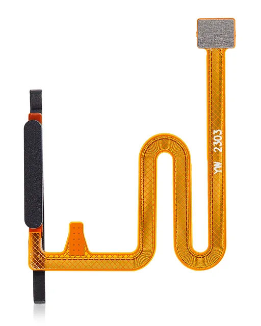 Otisků prstů čtečka s flex kabelem pro Samsung Galaxy A14 (A145B / 2023) (černá)