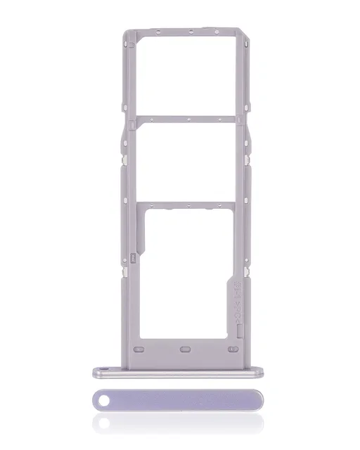 SIM šuplík (dvě SIM) pro Samsung Galaxy A14 5G (A146F / 2023) (stříbrná)