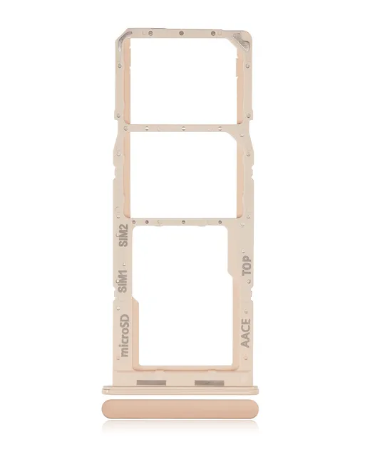 SIM šuplík (dvě SIM) pro Samsung Galaxy A13 (A135 / 2022) (Peach)