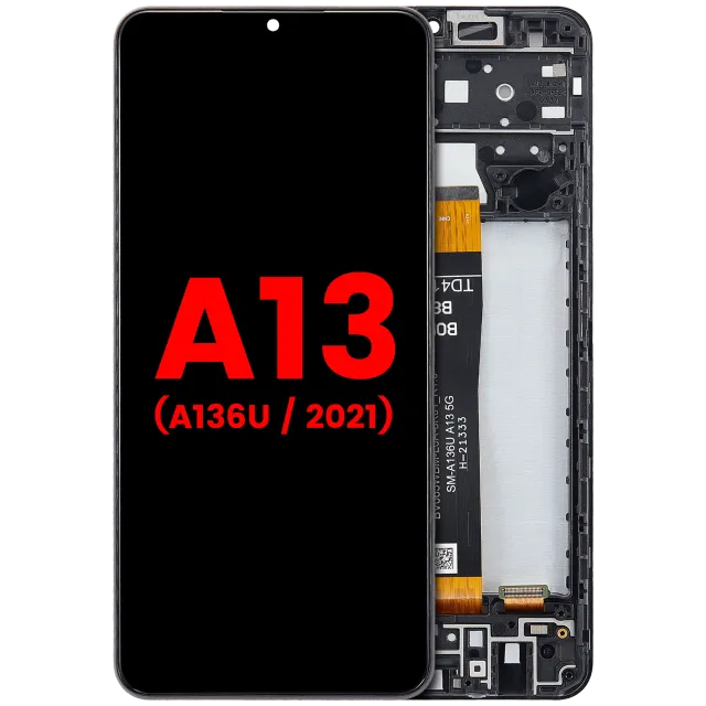 LCD displej s rámečkem pro Samsung Galaxy A13 5G (A136U / 2021) (Aftermarket Plus) (všechny barvy)