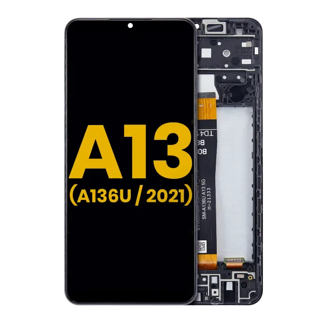 LCD displej s rámečkem pro Samsung Galaxy A13 5G (A136U / 2021) (repasovaný) (všechny barvy)
