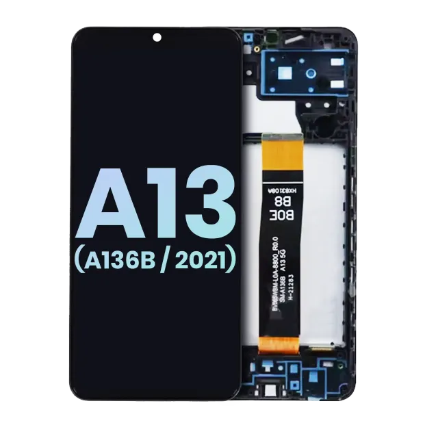 LCD displej s rámečkem pro Samsung Galaxy A13 5G (A136B / 2021) (mezinárodní verze) (Service Pack) (všechny barvy)