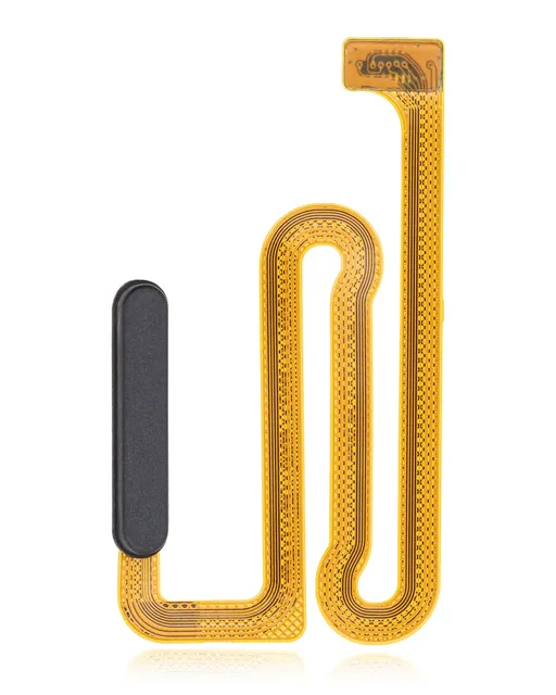 Otisků prstů čtečka s flex kabelem pro Samsung Galaxy A12 (A125 / 2020) (černá)