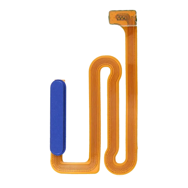 Otisků prstů čtečka s flex kabelem pro Samsung Galaxy A12 (A125 / 2020) (modrá)