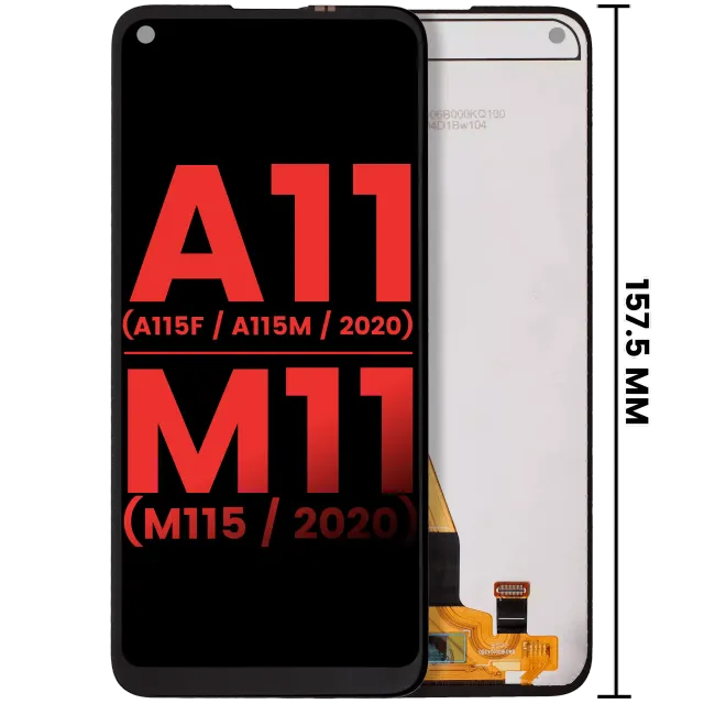LCD displej bez rámečku pro Samsung Galaxy A11 (A115F / A115M / 2020) M11 (M115 / 2020) (mezinárodní verze) (Aftermarket Plus) (všechny barvy)
