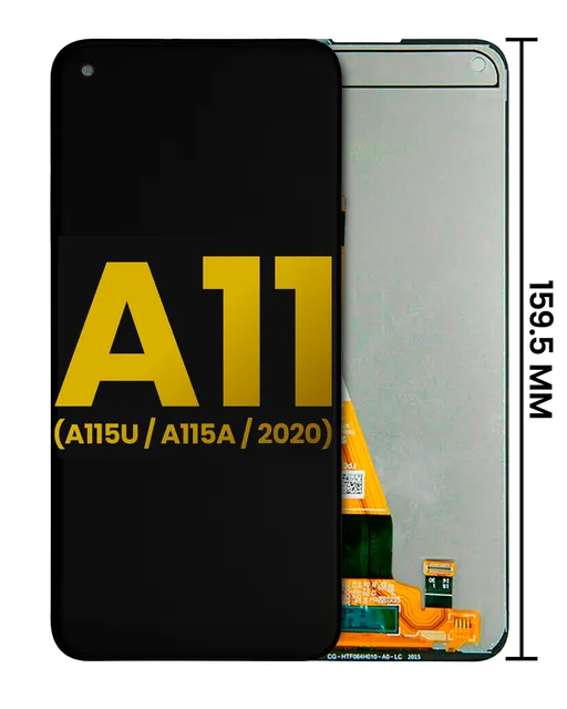 LCD displej bez rámečku pro Samsung Galaxy A11 (A115U / A115A / 2020) (US verze) (repasovaný) (všechny barvy)