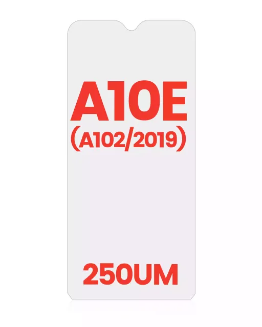 OCA lepicí vrstva pro Samsung Galaxy A10E (A102 / 2019) (balení 10 ks) (250um)
