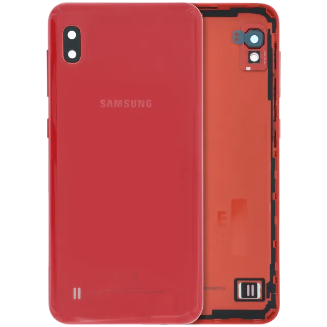 Zadní kryt se sklíčkem kamery pro Samsung Galaxy A10 (A105 / 2019) (Service Pack) (červená)