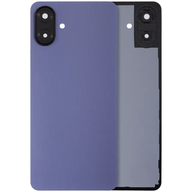 Zadní kryt se sklíčkem kamery pro Samsung Galaxy A07 4G (A075 / 2025) (bez loga) (Aftermarket Plus) (Light Violet)